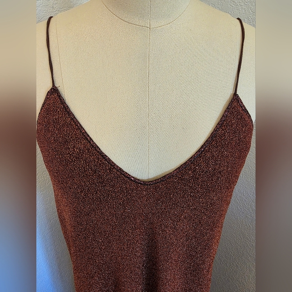 Elegant Brown Maxi Dress - Picture 6 of 15